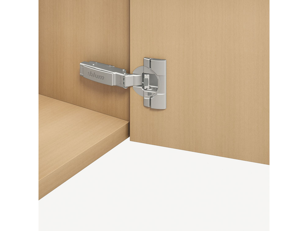 Cerniera per Mobili con Molla Blumotion 110° da avvitare Foro d.35 diritta Clip Top Nichelato | Blum - immagine 3